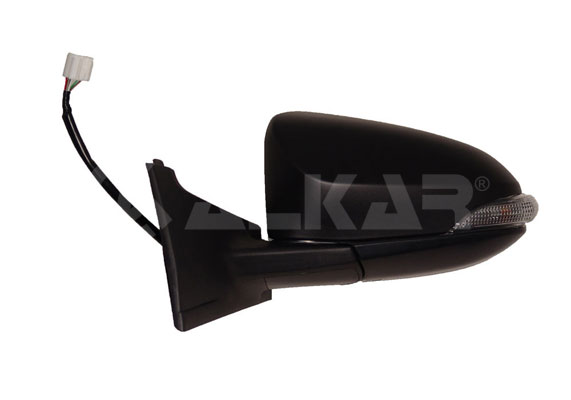 ALKAR 6139259 | Dış Dikiz Aynası Sol Elektrikli Isıtmalı Astarlı Sinyalli 7 Pin Toyota Yaris 2010 -