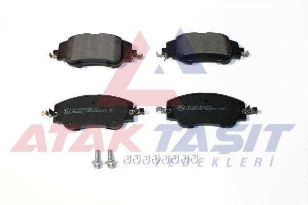 AP 05P2314 | Fren Balata Ön Peugeot 208 II 2019-/ 2008 II 2019-/ Citroen C4 III 2020-/ C4 X 2022 -