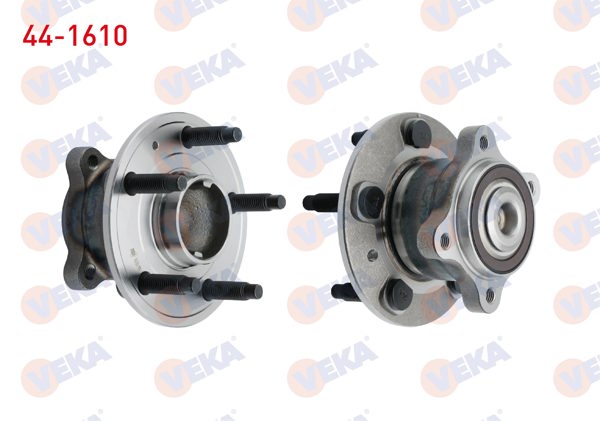 VEKA 44-1610 | Porya Sol-Sağ Arka Rulmanlı Chevrolet Aveo (T300) 1.4 16V 5 Bijon Entegre Edılmıs ABS Sensörlü 2011-2014
