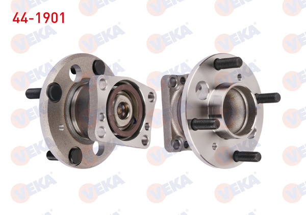 VEKA 44-1901 | Porya Sol-Sağ Arka Rulmanlı Ford Fiesta VI 1.4 TDCI 4 Bijon ABS Sensörlü 2008-2012