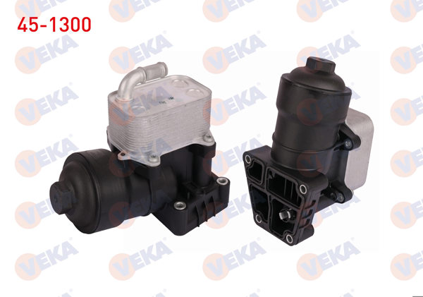 VEKA 45-1300 | Yağ Soğutucusu Komple Audi A6 (4G2) 2.0 TDI 2011-2018
