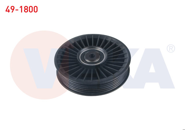 VEKA 49-1800 | V Kayışı Gergi Rulmanı Plastik 70X24,5 Fiat Albea-Brava-Bravo-Doblo-Marea-Palio-Stilo 1.6 1995-/ Tata Indıca-Indıgo 1.4 2005-2011 / Volvo S60 2.4 D-S80 2.4 D 2001-Xc90 2.4 D5 2003 -