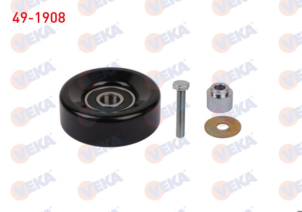 VEKA 49-1908 | V Kayışı Gergi Rulmanı Metal Burclu 90,5X30 Ford Focus 1.8 TDCI 1998-2005 / Transit Connect 1.8 TDCI 2002-2013