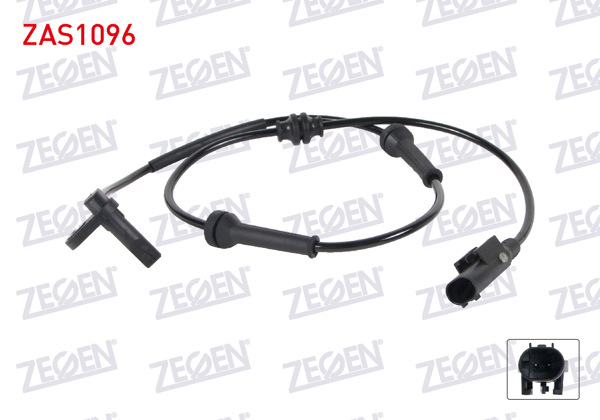 ZEGEN ZAS1096 | ABS Sensörü Ön Sol-Sağ Fiat Linea 07-/ Fiorino 07-/ Bipper 08-/ Nemo 08 -