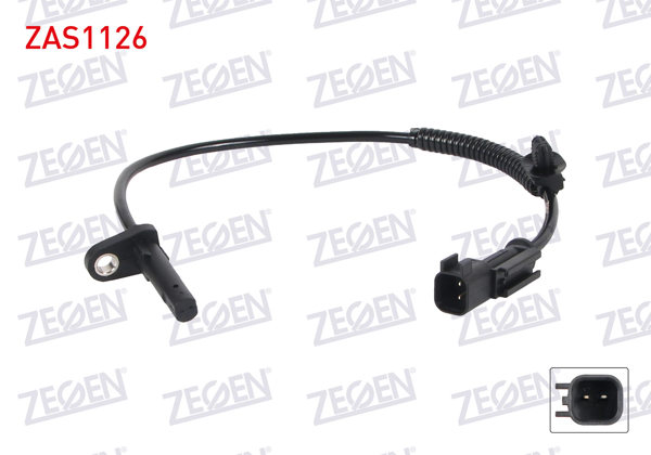 ZEGEN ZAS1126 | ABS Sensörü Arka Sol-Sağ Ford Transit (V363) Tek Teker 2014 -