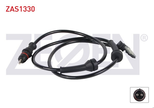 ZEGEN ZAS1330 | ABS Sensörü Arka Sol-Sağ Renault Megane II 02-08 / Scenic II 03-09 (Fişli)