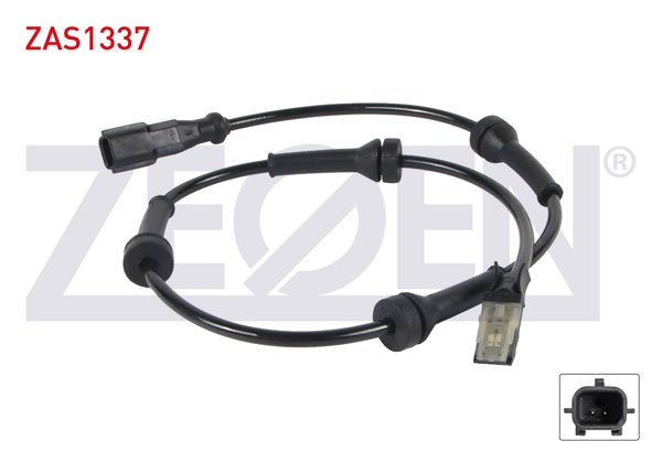 ZEGEN ZAS1337 | ABS Sensörü Ön Sol-Sağ Renault Traffic II 01-14 / Opel Vivaro 01-14 (Soketlı)