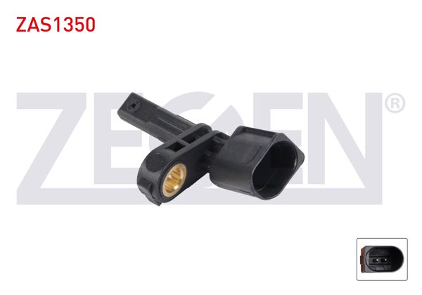 ZEGEN ZAS1350 | ABS Sensörü Ön-Arka Sağ VW Golf V VI VII 08-17 / Passat B6 B7 05-14 / Audi A3 13-13