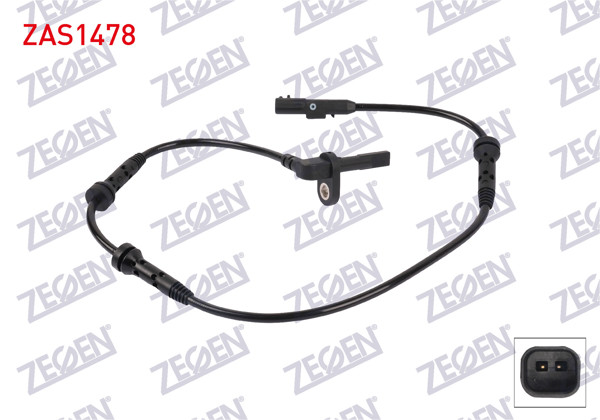 ZEGEN ZAS1478 | ABS Sensörü Ön Sol-Sağ Dacia Logan 13-/ Sandero 12-/ Dokker 12-21 / Lodgy 12 -