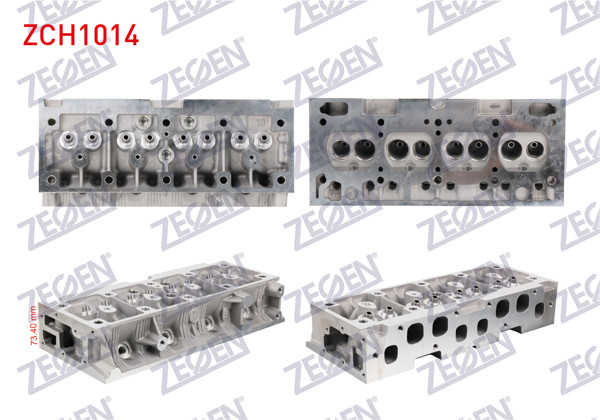 ZEGEN ZCH1014 | Silindir Kapağı Renault R9 (L42) 1.4 1985-2000 / Renault R19 1.4 1988-2001 / Renault R11 (B / C37) 1.4 1987-1995 (C2j)