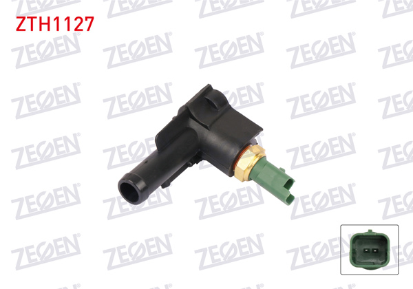ZEGEN ZTH1127 | Termostat Flansi Plastik Sensörlü Fiat Palio 1.2İ 16V 1996-2005 / Punto 1.4 1999-2009 / Idea 1.4 2003-/ Stilo 1.4 16V 2001-2010