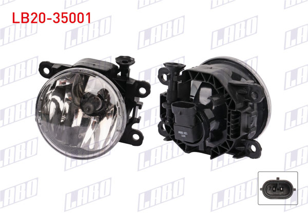 LABO LB20-35001 | Sis Farı (Ampullu) Clio IV / Clio Symbol / Traffic / Fluence / Captur / Megane IV / Talisman / Sandero / Duster / Logan