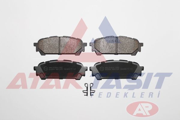 AP 05P1335 | Fren Balata Arka Subaru Impreza (Gd, Gg) 2.0İ 2000-2007 / Forester (Sg) 2002-2007