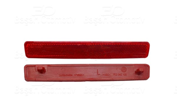 WISCO 7E0945105 | Tampon Reflektörü Arka Sol VW T5 04 >