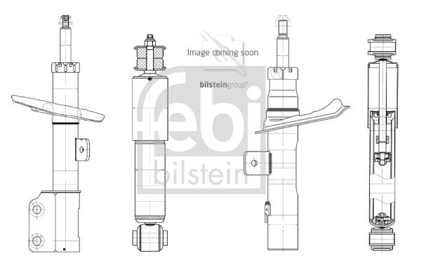 FEBI BILSTEIN 1002733 | Amortisör Ön Sol BMW E46 320 > 330 97 >