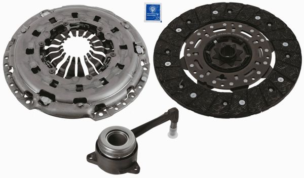 SACHS 3000990625 | VW Tiguan 1.4 TSI Debriyaj Seti Hidrolik Rulman İle 06F141015