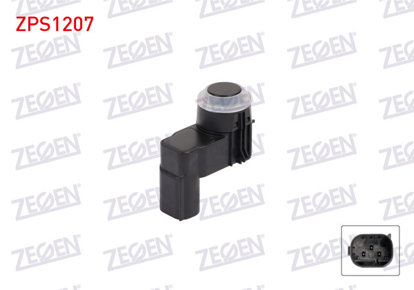ZEGEN ZPS1207 | Park Sensörü On Peugeot 3008, 5008 2008-2016 / Citroen C3, Ds3 2009-2016