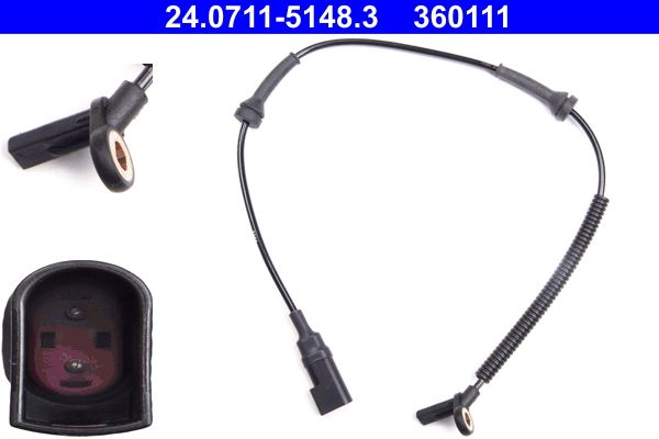 ATE 24.0711-5148.3 | Tekerlek Hız Sensörü Ford Tourneo Connect (03 -)