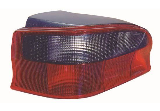 DEPO 552-1907L-UE-SR | Stop Lambası Sol Citroen Saxo 99-00 Kırmızı Füme Duysuz
