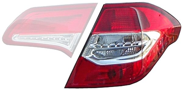 HELLA 2VP354988-021 | Arka Stop Sağ Citroen C4 II / DS4 5 Kapı 10-