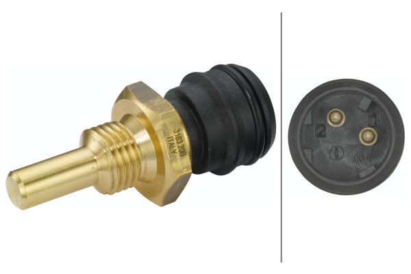 HELLA 6PT009107-491 | Hella / Hararet Müşürü 124 / 202 / 140 2 Fiş