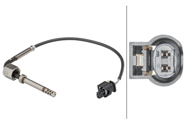 HELLA 6PT358181-471 | Hella / Eksoz Sıcaklık Sensörü 642 204 / 205 / 212 / 164