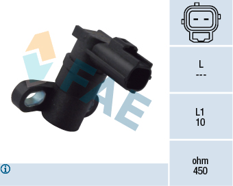 FAE 79161 | Eksantrik Sensörü Ford C-Max 1.8 08<11 Mondeı IV 1.8 2.0 07 > 14 Volvo C30 533 1.8 D3-D4 06 > 12 S40 I