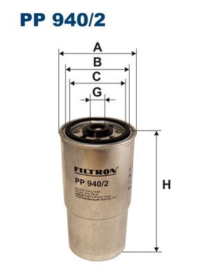 FILTRON PP940.2 | Yakıt Filtresi BMW M41 M51 M57 M67 E36 E34 E39 E38 . Land Rover Freelander I 204D3 L314