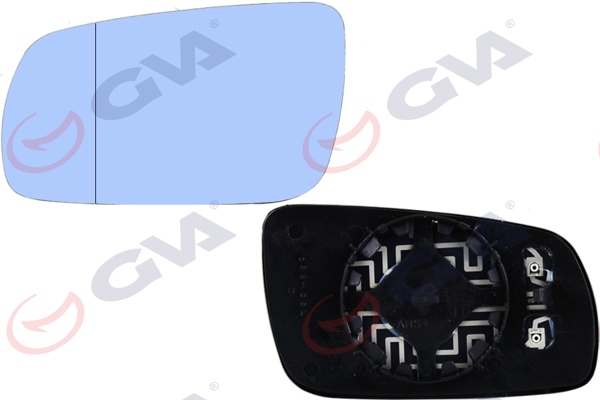 GVA 1175019 | Ayna Camı Sol Golf IV-Bora-Passat 98-03 Isıtmalı Asferik Mavi Cam Büyük Vm-188Aghl