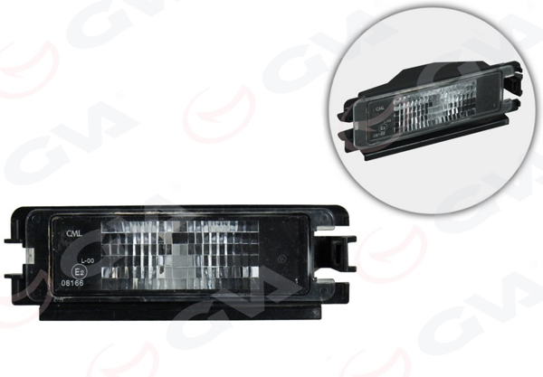 GVA 2014450 | Plaka Aydınlatma Lambası Sandero-Logan-Clio 3 Symbol Joy-Clio 4 08-14 Orijinal