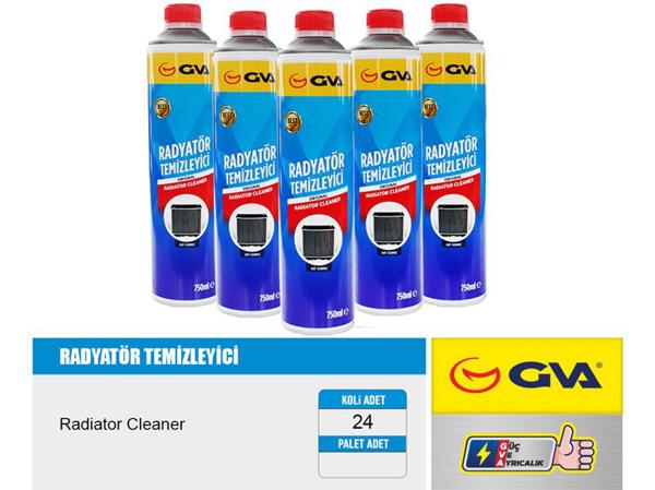 GVA 9910166 | Radyatör İçi Temizleme Ekstra 750 Ml. | 24 Adet