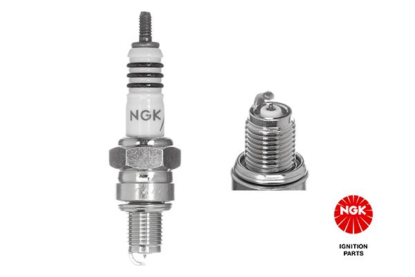 NGK 7669 | Ateşleme Bujisi İridyum Scooter Motosiklet Honda Kawasakı Suzuki Yamaha-C8hsa Cr8hsa Bujilerin İri Dyum Karşılığı Cr8hıx | 4 Adet