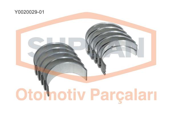 SUPSAN Y0020029-01 | Ana Yatak 0.30 (Peugeot: 206 307 1.4Hdı 8V Dv4 Ford: Fiesta Fusion 1.4 TDCI 8V)