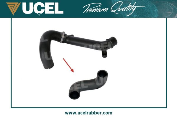 ÜÇEL S52509 | Turbo Hortumu Plastik Boru Hariç Peugeot Bipper-Citroen Nemo 07 > 1.4 HDI