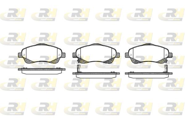 ROADHOUSE 21046.02 | Fren Balatası Avensis Berlina Sedan Wagon T25 0