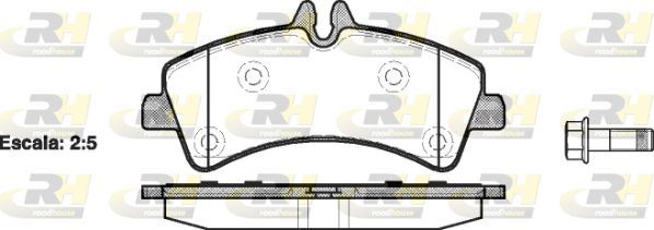 ROADHOUSE 21247.00 | Fren Balatası Sprinter 5-T 906 06 06 -