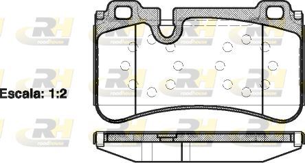 ROADHOUSE 21280.00 | Fren Balatası C Class W204 S204 01 07 -