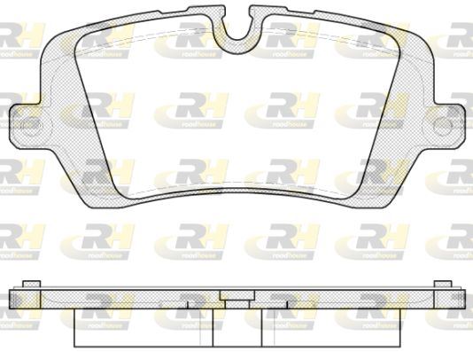 ROADHOUSE 21541.00 | Fren Balatası Arka Range Rover 13 > Range Rover Sport 14 > New Defender 20 >