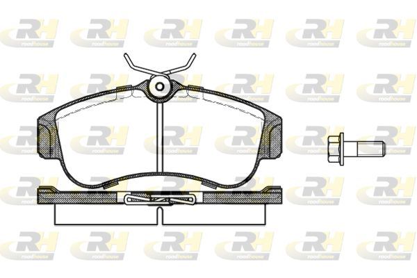 ROADHOUSE 2320.00 | Fren Balatası Almera II N16 03 00 -