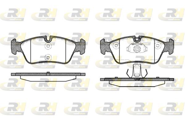 ROADHOUSE 2384.40 | Fren Balatası 3 Series E36 Compact Coupe Touring 0