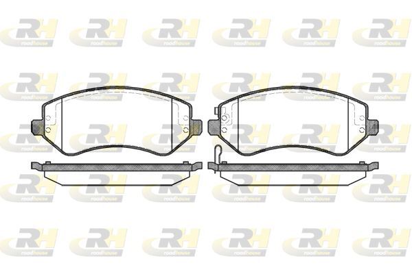ROADHOUSE 2807.02 | Fren Balatası Voyager Grand Voyager IV Rg 02 00