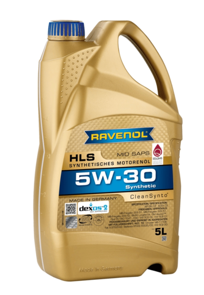 RAVENOL HLS SAE 5W30 5 LİTRE ( GM dexos2™ )