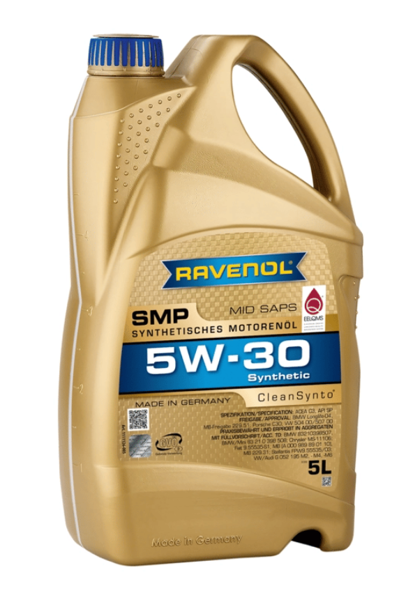 RAVENOL SMP SAE 5W30 5 LİTRE ( VW 504 00 VW 507 00 )