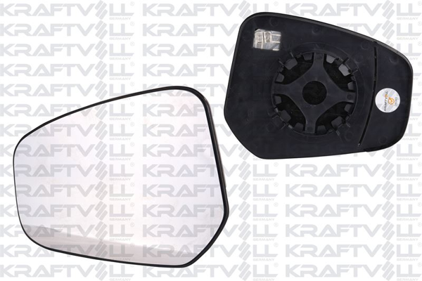 KRAFTVOLL 09080061 | Ford Courier 2014 Model Sonrası Ayna camı Sol Taraf (Elektrikli+Rezistanslı)