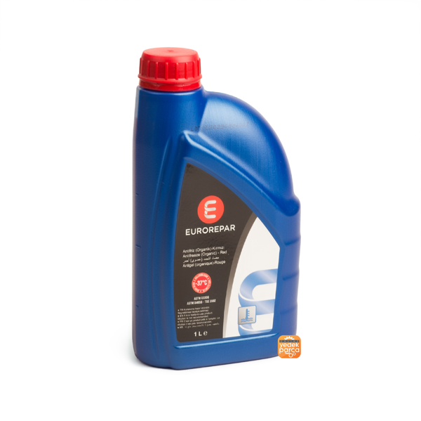 EUROREPAR 1691352380 | Erp Antıfrız (Motor Soğutma Sıvısı)-(Organık, Kullanıma Hazır) Kırmızı-37C1 Lt