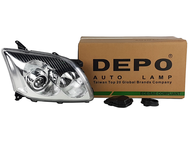 DEPO 212-11F3R-LD-EM | Ön Far Sağ-(Elektrikli)-(Toyota: Avensis 03-05)