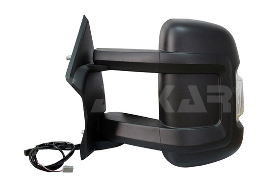 ALKAR 9254922 | Dış Dikiz Aynası Sol Elektrikli Sinyalli Uzun Kol Çift Camlı Citroen Jumper III Kamyonet 2006-/ Peugeot Boxer III Kamyonet 2006-/ Fiat Ducato III Kamyonet 2006 -