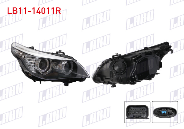 LABO LB11-14011R | Far Sağ Xenon BMW 5 Serisi (E60 Lcı) 2008-2010