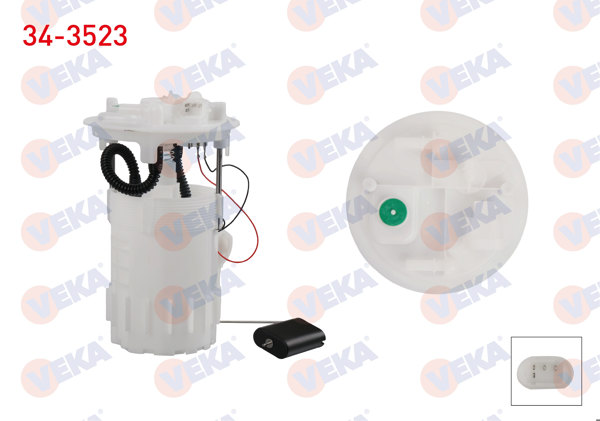 VEKA 34-3523 | Yakıt Depo Şamandırası 3 Bar Renault Traffic II (Fl) 1.9 DCI 2001-2014 / Traffic II (Fl) 2.0 DCI 2001-2014 / Opel Vivaro (J7) 1.9 CDTI 2002-2014 / Vivaro (J7) 2.0 CDTI 2002-2014