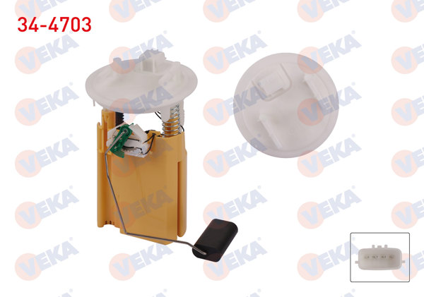 VEKA 34-4703 | Yakıt Depo Şamandırası Dacia Duster 1.5 DCI 2010 -